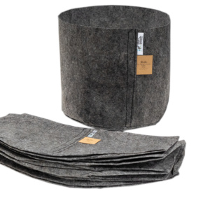 עציץ בד Root Pouch אפור 12 ליטר